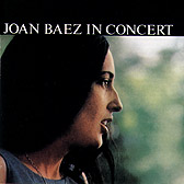 Joan Baez - Cover of 'In Concert' - four images www.vanguardrecords.com