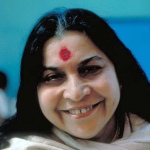 head of shri mataji nirmala devi